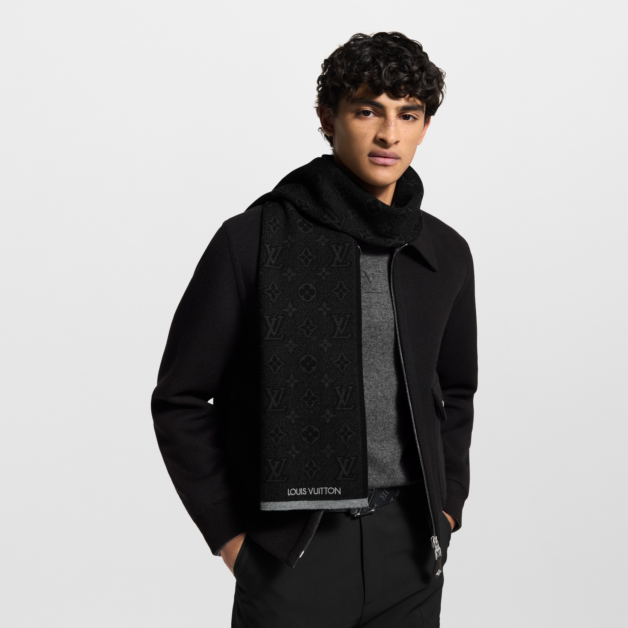 My Monogram Eclipse Scarf S00 - For Him | LOUIS VUITTON